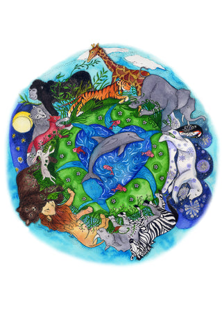 Animal Planet Greeting Card