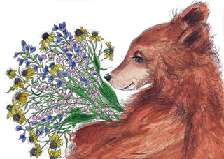 Bearing Gifts Greeting Card