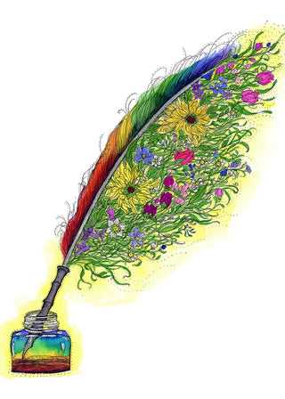 Creative Writing Greeting Card