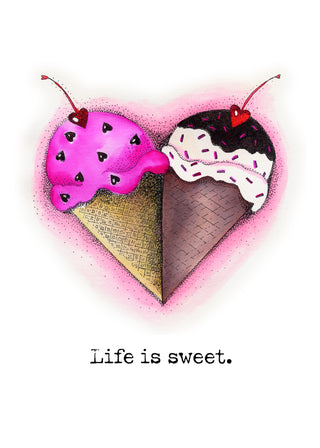 Double Sweet Greeting Card