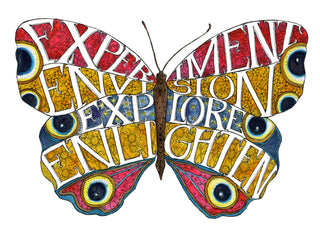 Experiment Butterfly Greeting Card