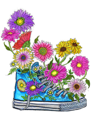 Foot Fancy Greeting Card