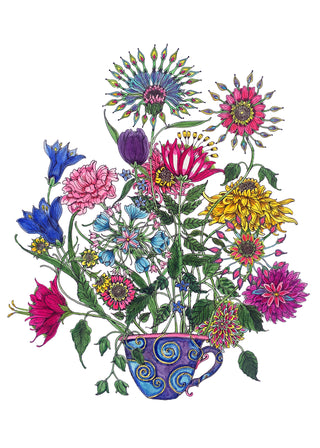 Frivolitea Greeting Card