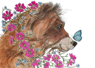 Grin & Bear it Greeting Card