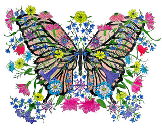 Imagination Butterfly Greeting Card