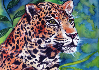 Jaguar Greeting Card