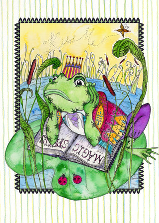 Spellbound Prince Greeting Card