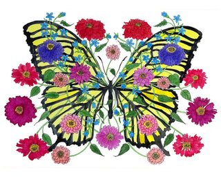 Strength Butterfly Greeting Card