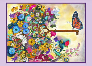 Creativity Butterfly Greeting Card