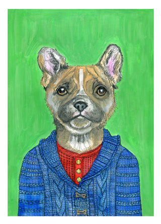 Henri Bonchien, Grade 5, Animal Elementary Greeting Card