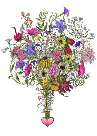 From the Heart Greeting Card