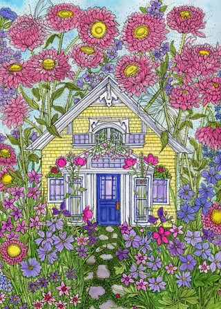 Home Sweet Main Street Home 2 Greeting Card