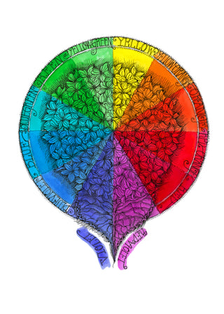 In Living Color Greeting Card