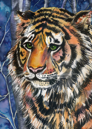 In the Forest of the Night Greeting Card