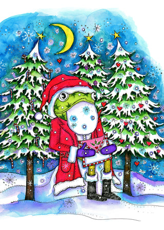 Letter to Santa Greeting Card