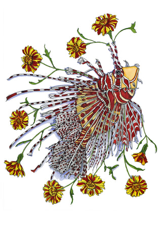 Lionfish Greeting Card