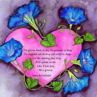 Life I love you Greeting Card Card