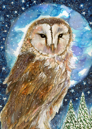 Night Vision Greeting Card