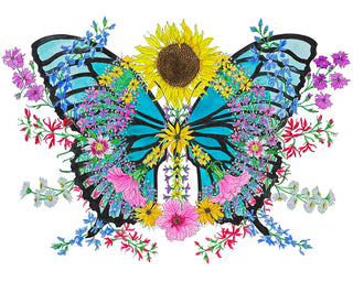 Peace Butterfly Greeting Card