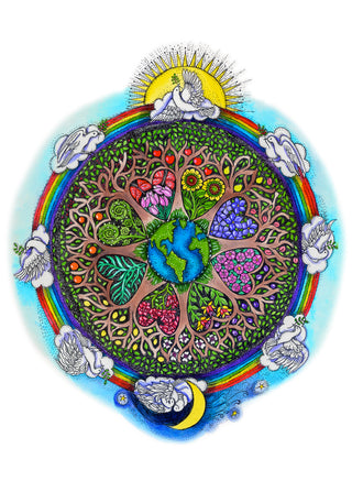 Peace on Earth Greeting Card