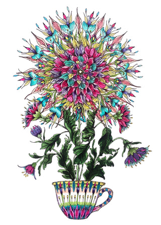 Raritea Greeting Card