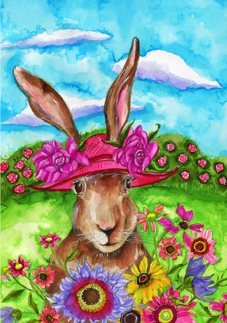 Rosie the Rabbit Greeting Card