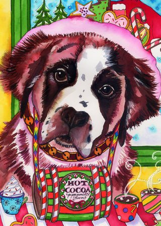 Saint Nicholas Bernard Greeting Card