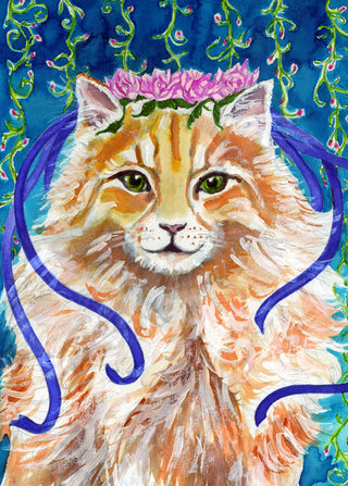 Sitting Pretty Greeting Card