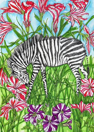 Star of Stripes Greeting Card