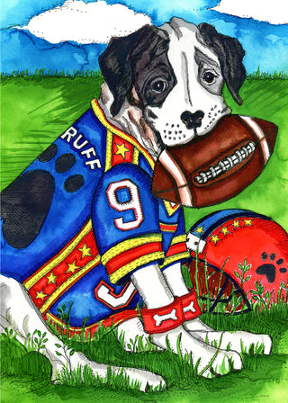 Star Quarterbark Greeting Card