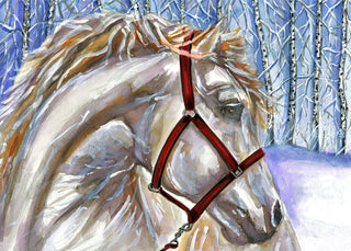 Stopping by the Woods Greeting Card