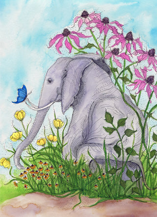 The Thinker Greeting Card