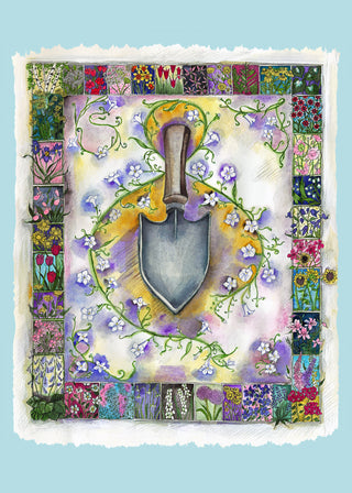 Vine & Trowel Greeting Card